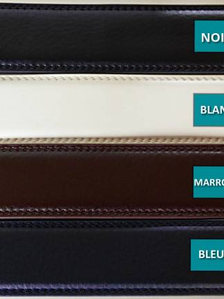 Lanières de ceinture largeur 3 et 3,5cm