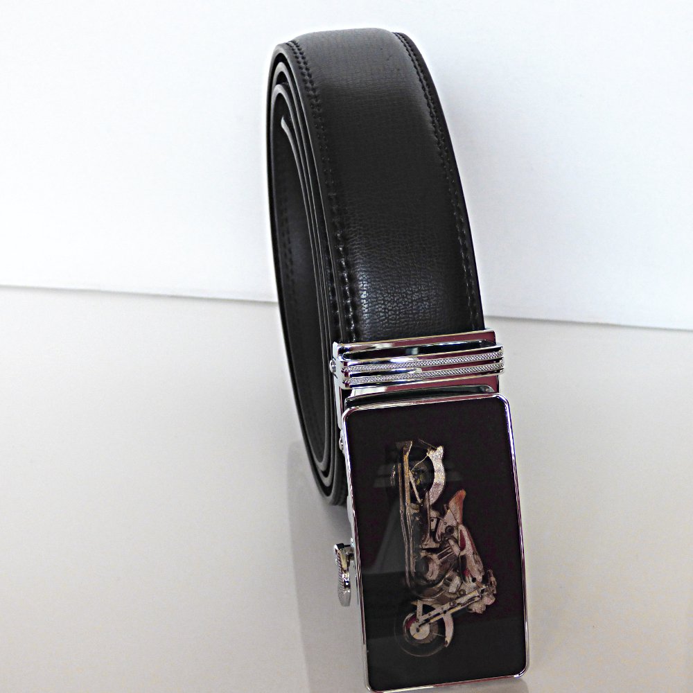 Ceinture automatique polychrome, modèle Moto Fun