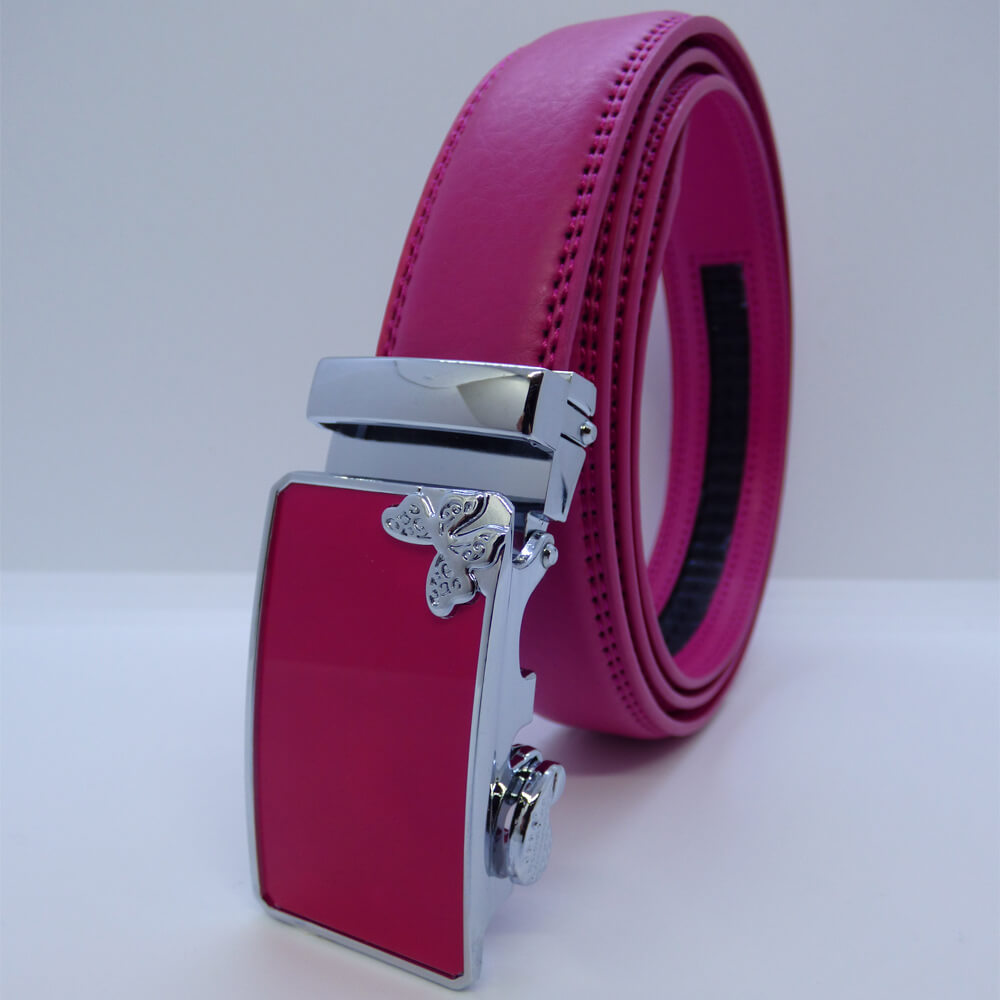 Ceinture automatique Papillon Fushia