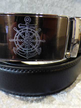 Ceinture automatique Gravure "Barre d'un Bateau"