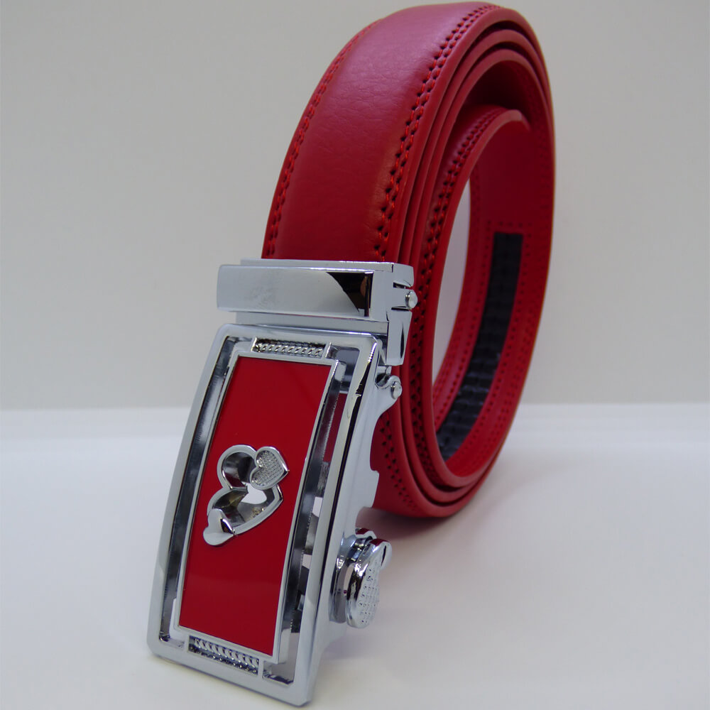 Ceinture automatique Coeur Rouge