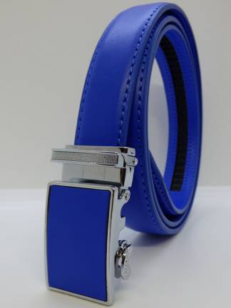 Ceinture automatique Lady 2.2cm bleu royal