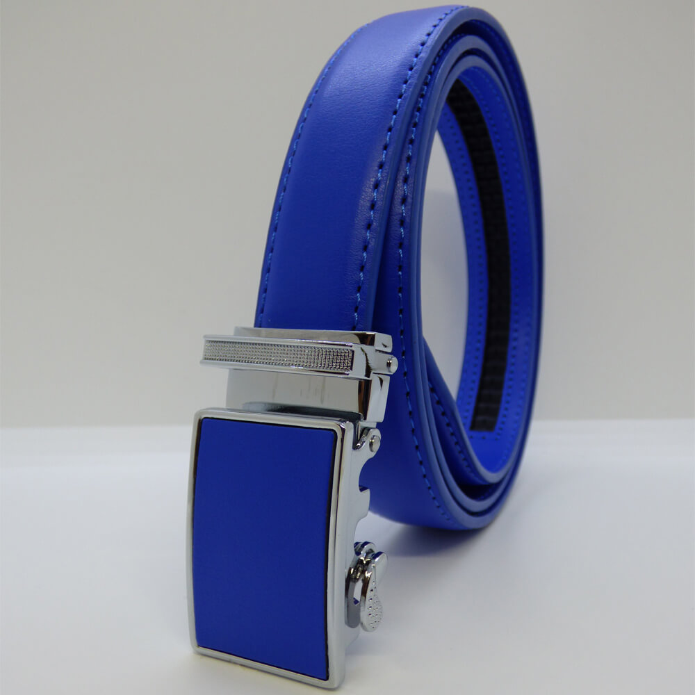 Ceinture automatique Lady 2.2cm bleu royal