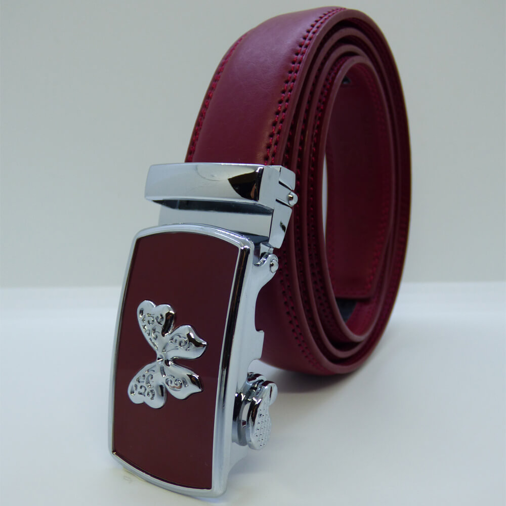 Ceinture automatique Papillon Bordeaux