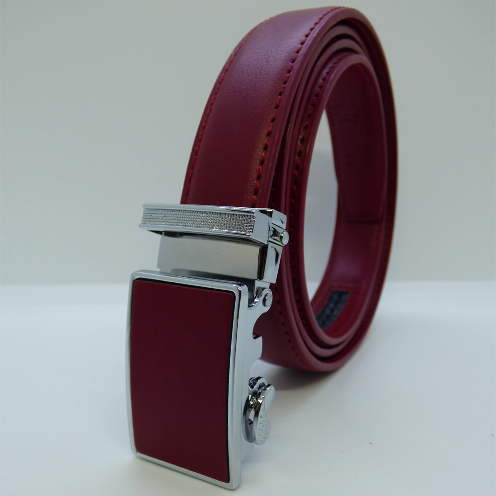 Ceinture automatique Lady 2.2cm framboise